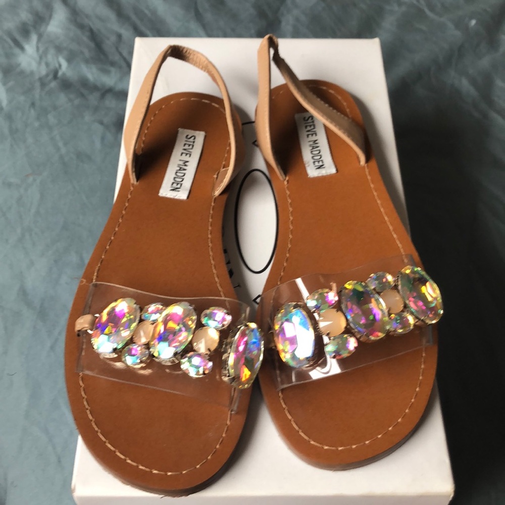 Steve Madden Jewelled Sandals 7.5M